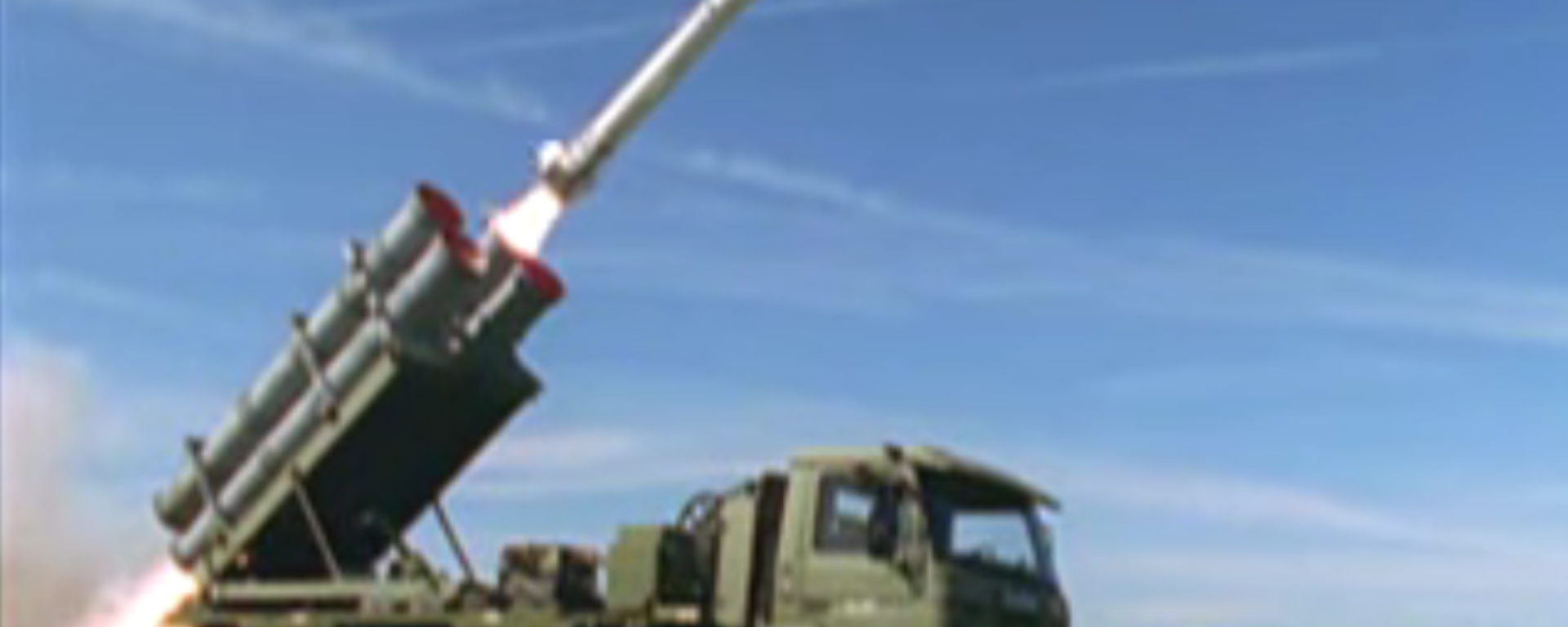 A Boeing test of a truck-mounted Harpoon Coastal Defense System in September 2000, which fires RMG-84 Harpoon anti-ship missiles - Sputnik International, 1920, 17.04.2023