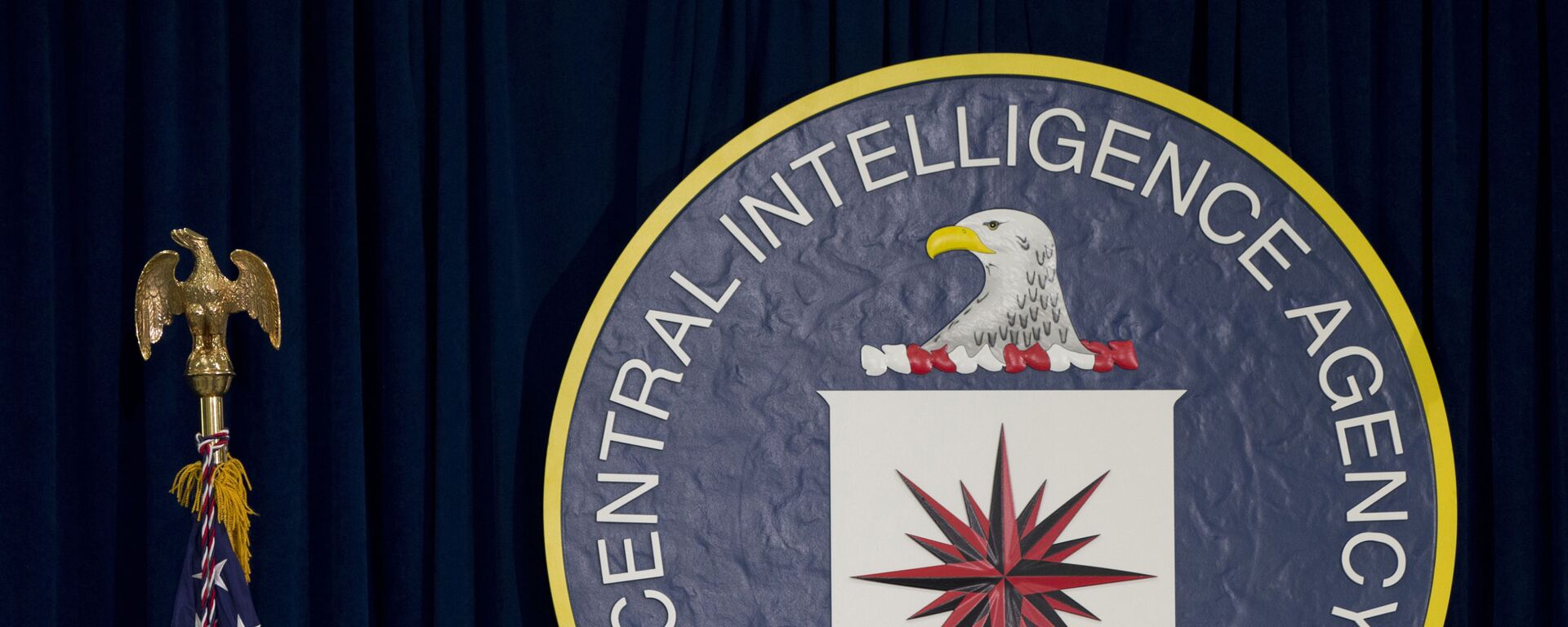 This April 13, 2016 file photo shows the seal of the Central Intelligence Agency at CIA headquarters in Langley, Va. This April 13, 2016 file photo shows the seal of the Central Intelligence Agency at CIA headquarters in Langley, Va. - Sputnik International, 1920, 20.01.2023