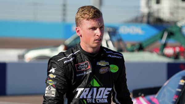 NASCAR Xfinity Series driver Brandon Brown (68) during a NASCAR Xfinity Series auto race on Saturday, Nov. 6, 2021, in Avondale, Ariz. - Sputnik International