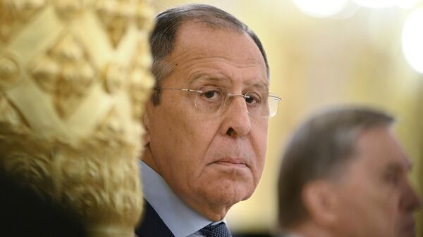 Russian Foreign Minister Sergei Lavrov  - Sputnik International