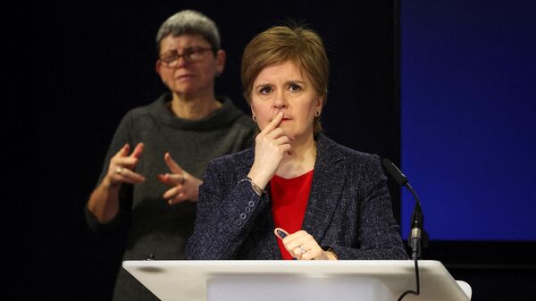 Scotland's First Minister Nicola Sturgeon - Sputnik International