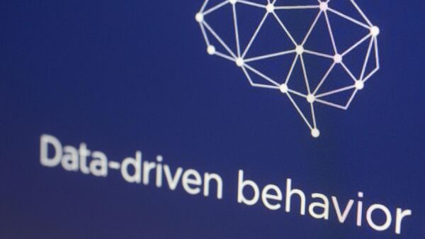 A graphic from the Cambridge Analytica website is displayed on a computer screen, Wednesday, April 18, 2018, in New York.  - Sputnik International
