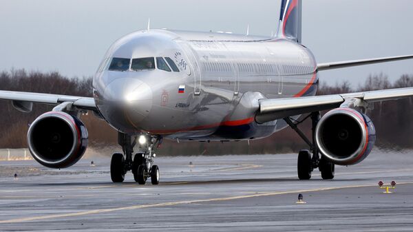 A  passenger plane of the Russian air carrier Aeroflot. File photo - Sputnik International