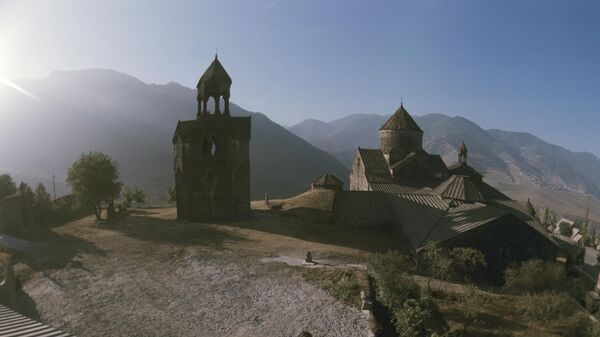 Haghpat Monastery and its main building - the Church of Saint Nishan (Sourb Nshan). - Sputnik International