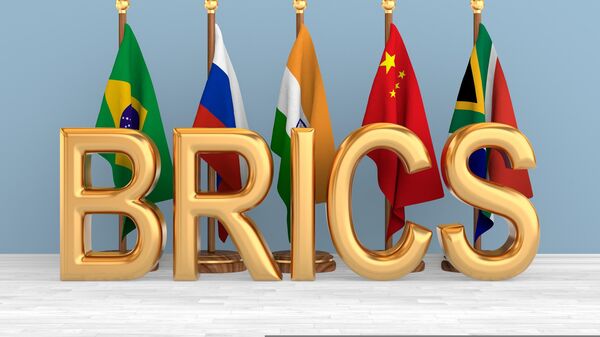 BRICS logo - Sputnik International