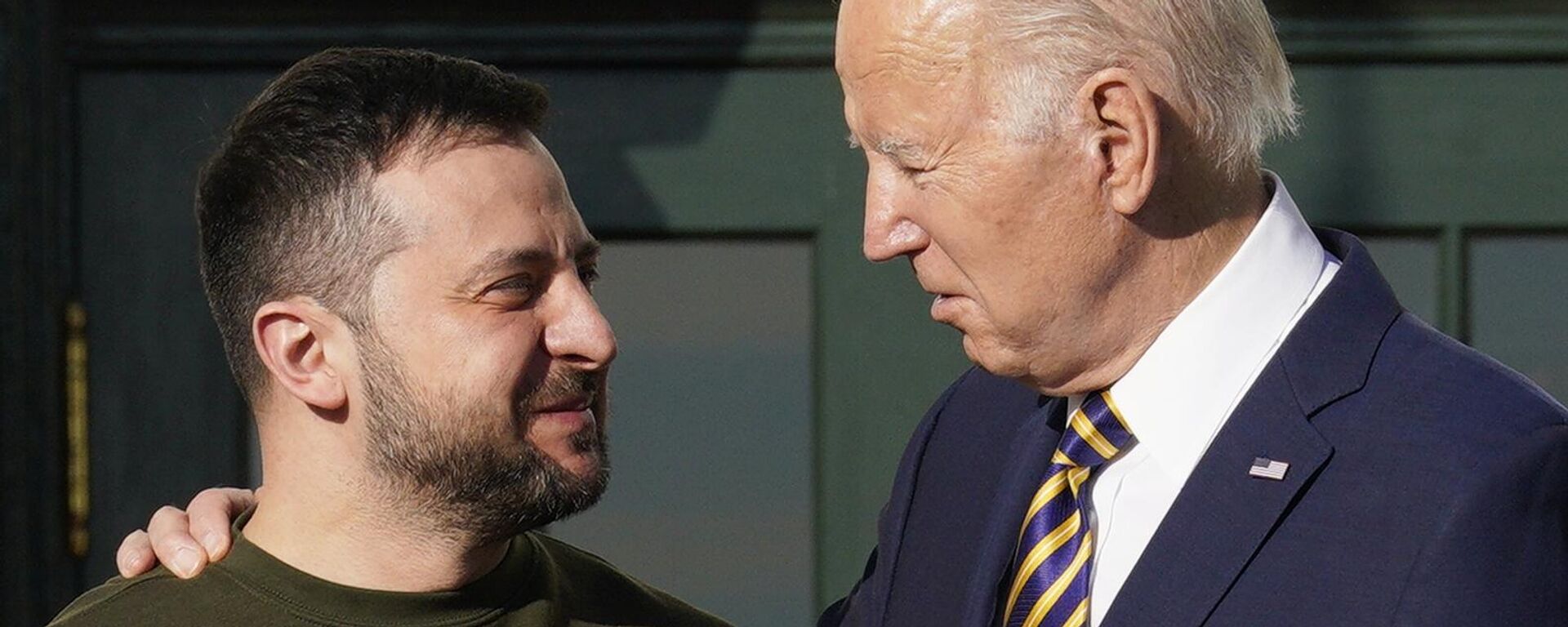US President Joe Biden and Zelensky - Sputnik International, 1920, 24.09.2023