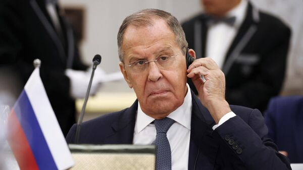 Russian Foreign Minister Sergey Lavrov - Sputnik International