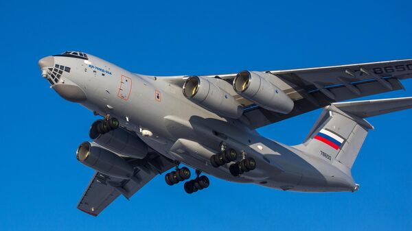 Ilyushin Il-76MD-90A in flight. - Sputnik International