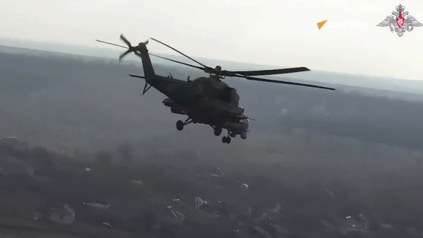Russian Helicopter Strike Team Mission - Sputnik International