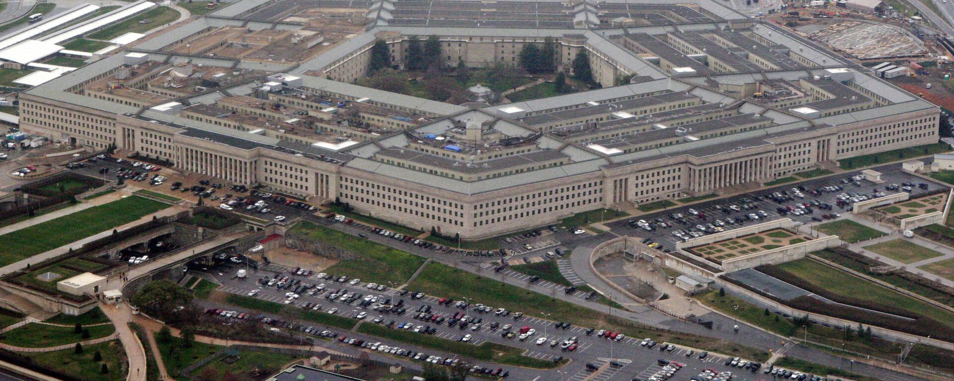 This March 27, 2008, file aerial photo shows the Pentagon in Washington. This March 27, 2008, file aerial photo shows the Pentagon in Washington. - Sputnik International, 1920, 20.11.2024