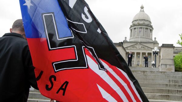 Neo-Nazi rally in Frankfort, Ky - Sputnik International