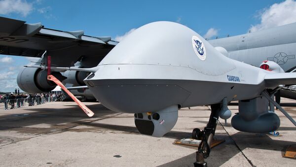 U.S. drones patrolling southern border have been found ineffective, according to the Department of Homeland Security. - Sputnik International