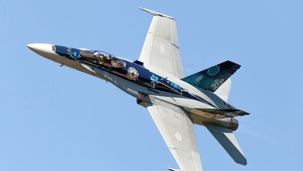 Royal Canadian Air Force ( RCAF) CF-18 - Sputnik International