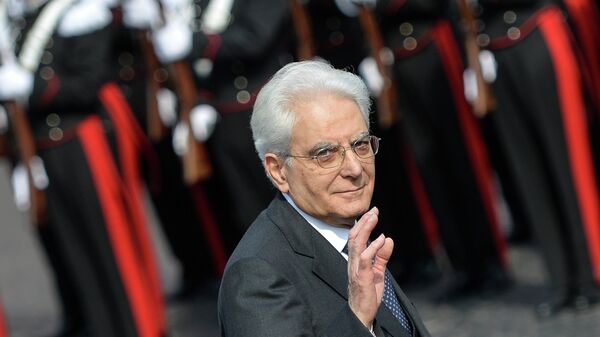 Italian President Sergio Mattarella  - Sputnik International