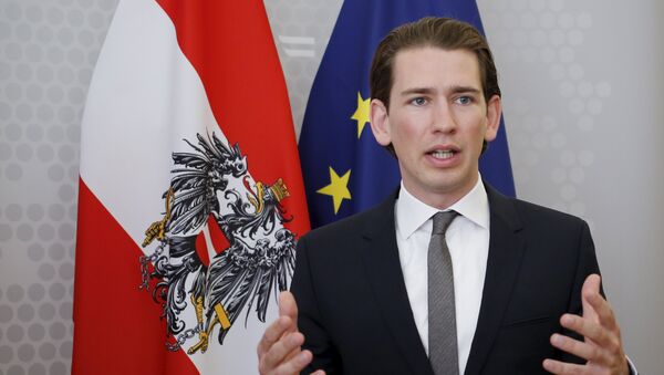 Austrian Foreign Minister Sebastian Kurz - Sputnik International