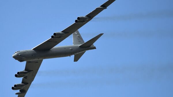 A US Boeing B-52 Stratofortress strategic bomber - Sputnik International