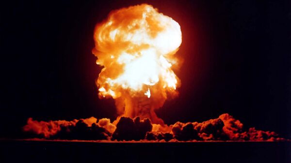 US nuclear weapons test in Nevada in 1957 - Sputnik International