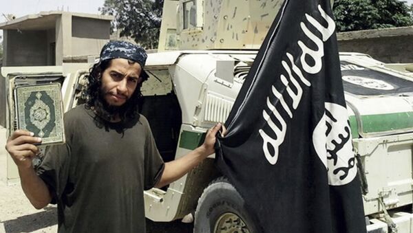 This undated image made available in the Islamic State's English-language magazine Dabiq, shows Belgian Abdelhamid Abaaoud - Sputnik International