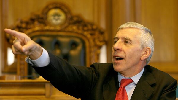Jack Straw, Britain's former foreign secretary - Sputnik International