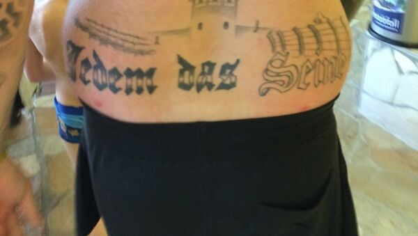 German Politician Sentenced for Nazi Tattoo - Sputnik International
