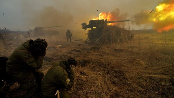 Far Eastern Military District's Fifth Army holds integrated training in Primorye Territory - Sputnik International