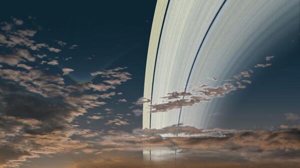 Rings seen from saturn - Sputnik International