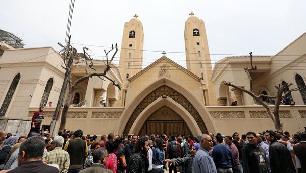 A Coptic church in Egypt. File photo - Sputnik International