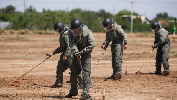 Safe Route exercise involving combat engineer units - Sputnik International