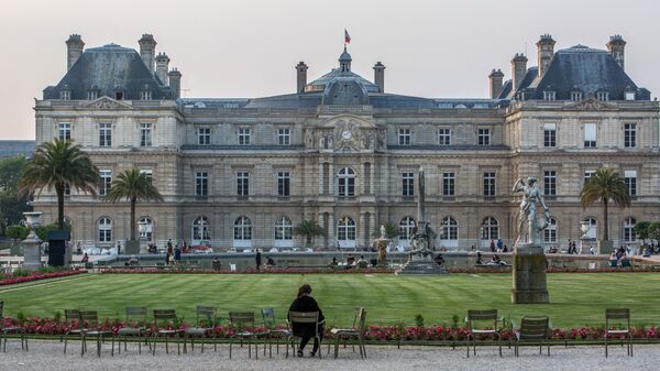 View of the French Senate (the Parliament's upper chamber) in Paris - Sputnik International