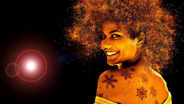 Woman with tattoo - Sputnik International