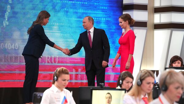 Direct Line with Vladimir Putin - Sputnik International