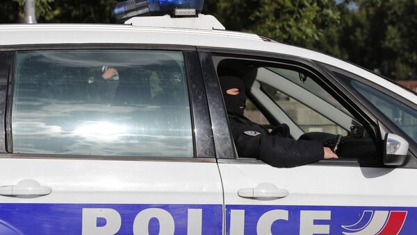 French Police Car - Sputnik International