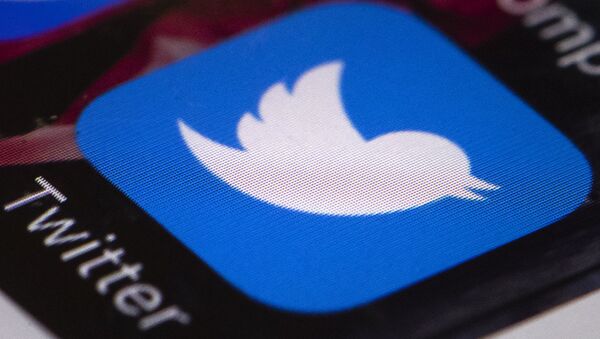 Twitter app on a mobile phone - Sputnik International