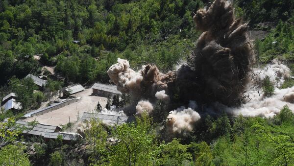 Dismantling of North Korea's Punggye-ri nuclear test site - Sputnik International