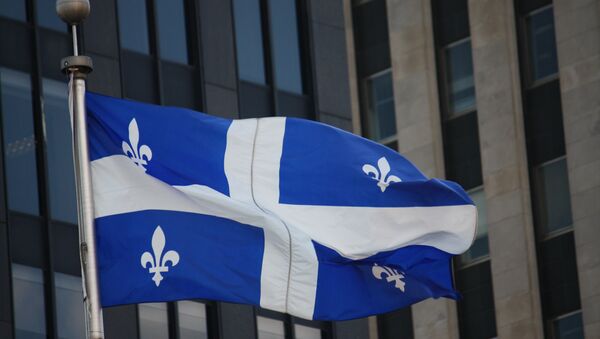 Flag of Quebec - Sputnik International