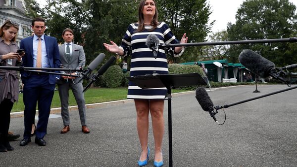 US White House Press Secretary Sarah Huckabee Sanders - Sputnik International