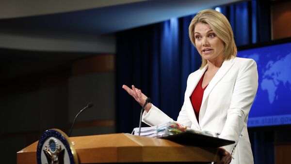 State Department spokeswoman Heather Nauert - Sputnik International