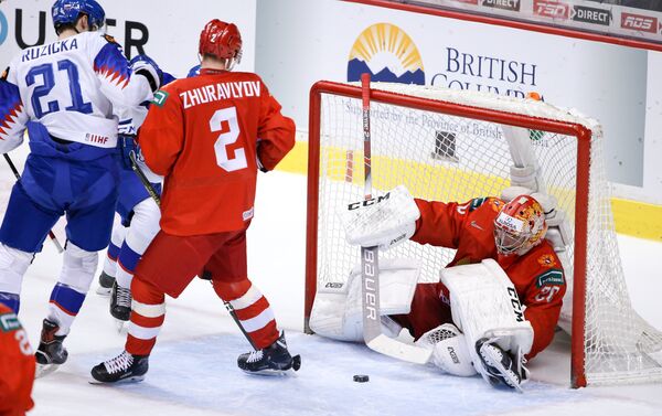 Russia vs. Slovakia at 2019 IIHF World Junior Championship Russia vs. Slovakia at 2019 IIHF World Junior Championship - Sputnik International