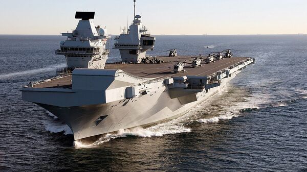 HMS Queen Elizabeth - Sputnik International