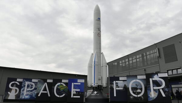 A model of an Ariane 6 rocket - Sputnik International
