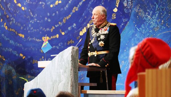 H.M. Kong Harald taler - Sputnik International