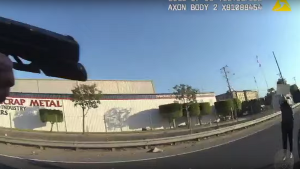 California's Fullerton Police Department releases body camera footage documenting teenager's shooting death by officer - Sputnik International