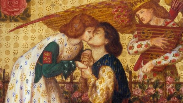 Roman de la Rose 1864 Dante Gabriel Rossetti 1828-1882 Presented by Andrew Bain 1925 - Sputnik International