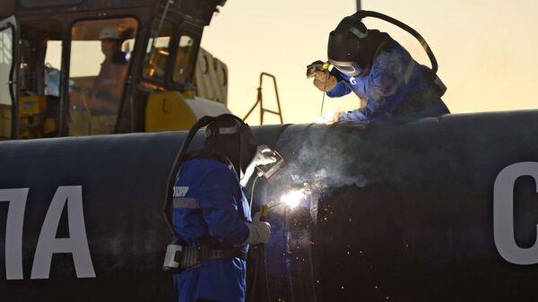 Power of Siberia main gas pipeline  - Sputnik International