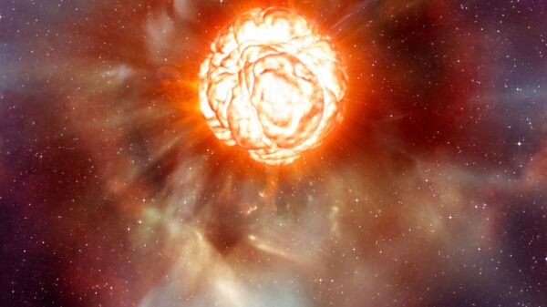 A plume on Betelgeuse (artist’s impression) - Sputnik International