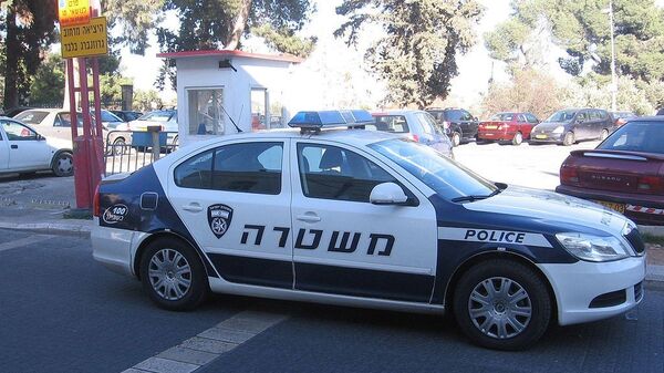 Israel Police squad car - Sputnik International