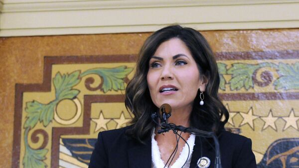 Kristi Noem, Republican governor of South Dakota - Sputnik International