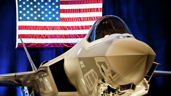 The first F-35 Lightning II joint strike fighter - Sputnik International